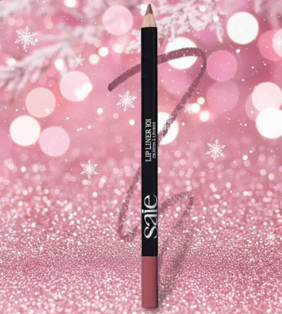 Makeup: Saie Lip Liner 101 Creamy & Nourishing Lip Pencil 0.05 oz / 1.14 g Twist