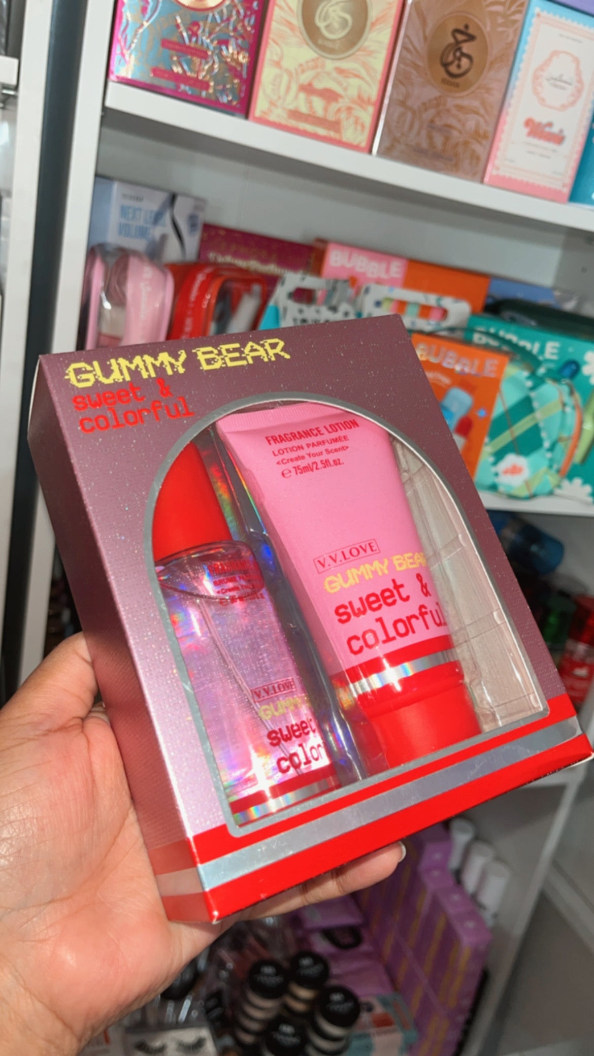 V.V. Love Mist & Lotion Set - Gummy Bear
