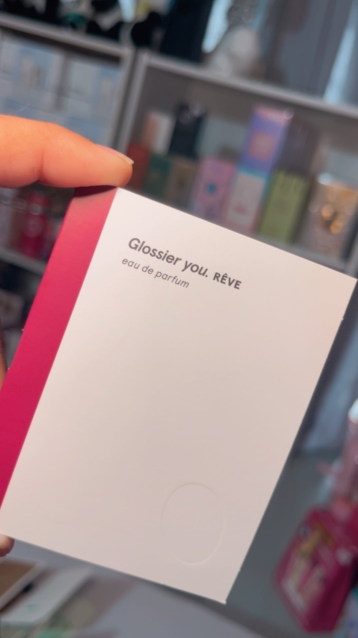 Sample Fragrance: Glossier you. rêve