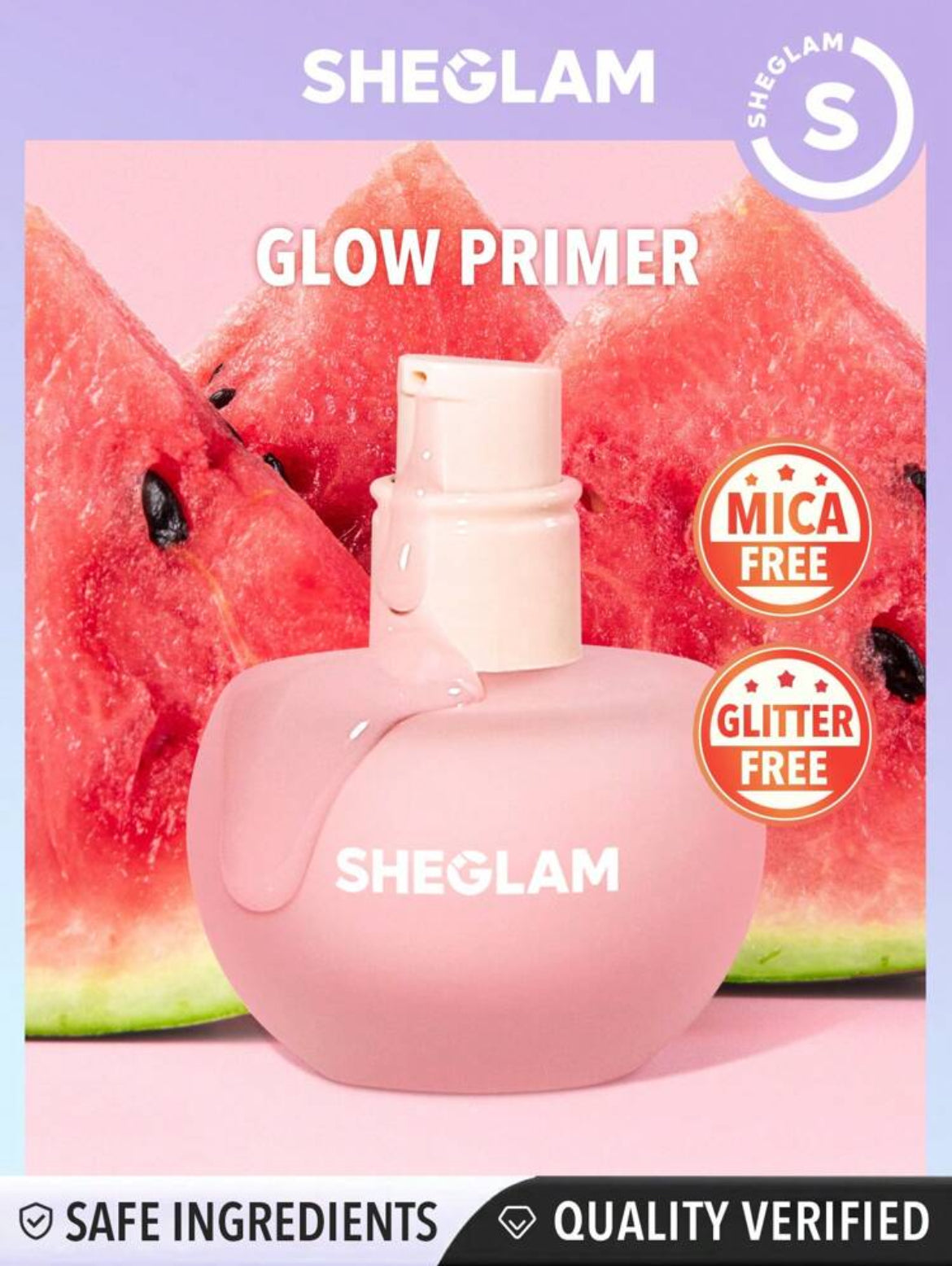 SheGlam Melon Melt Niacinamide Serum Primer