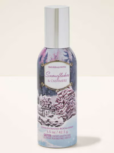 Concentrated Room Spray: Snowflakes & Cashmere