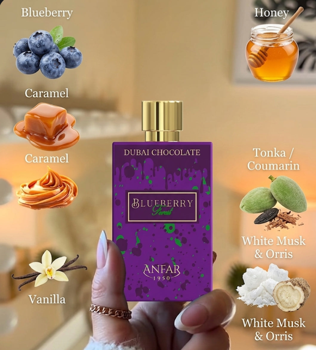 10mL Decant: Anfar Dubai Chocolate Blueberry Forest