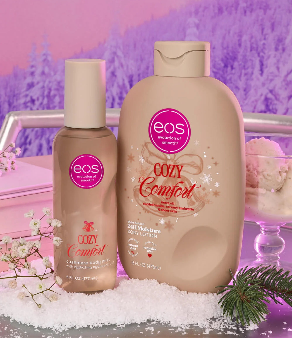 eos Cozy Comfort Scent Layering Duo