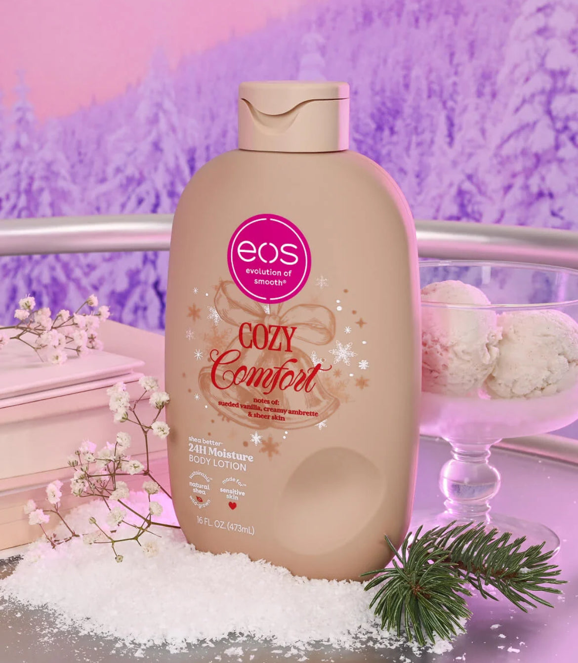 eos Cozy Comfort Body Lotion