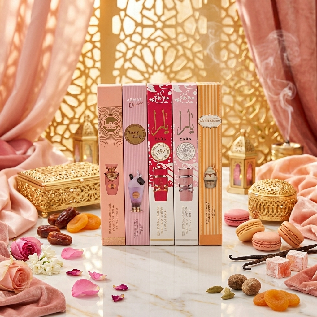 Gourmand Rose & Gold Arabian Nights Collection