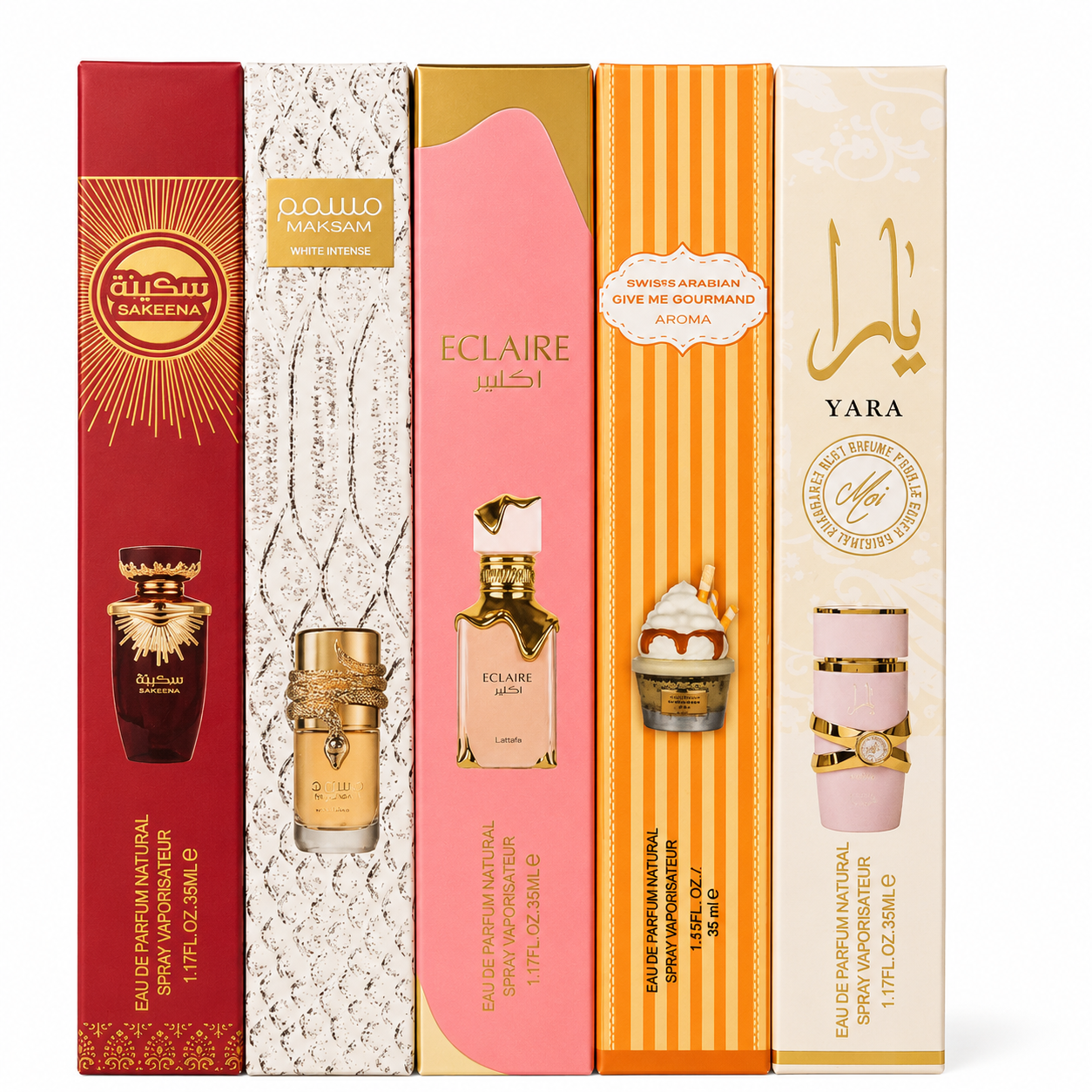 Women’s Arabian Fragrance Set 5 x 35mL