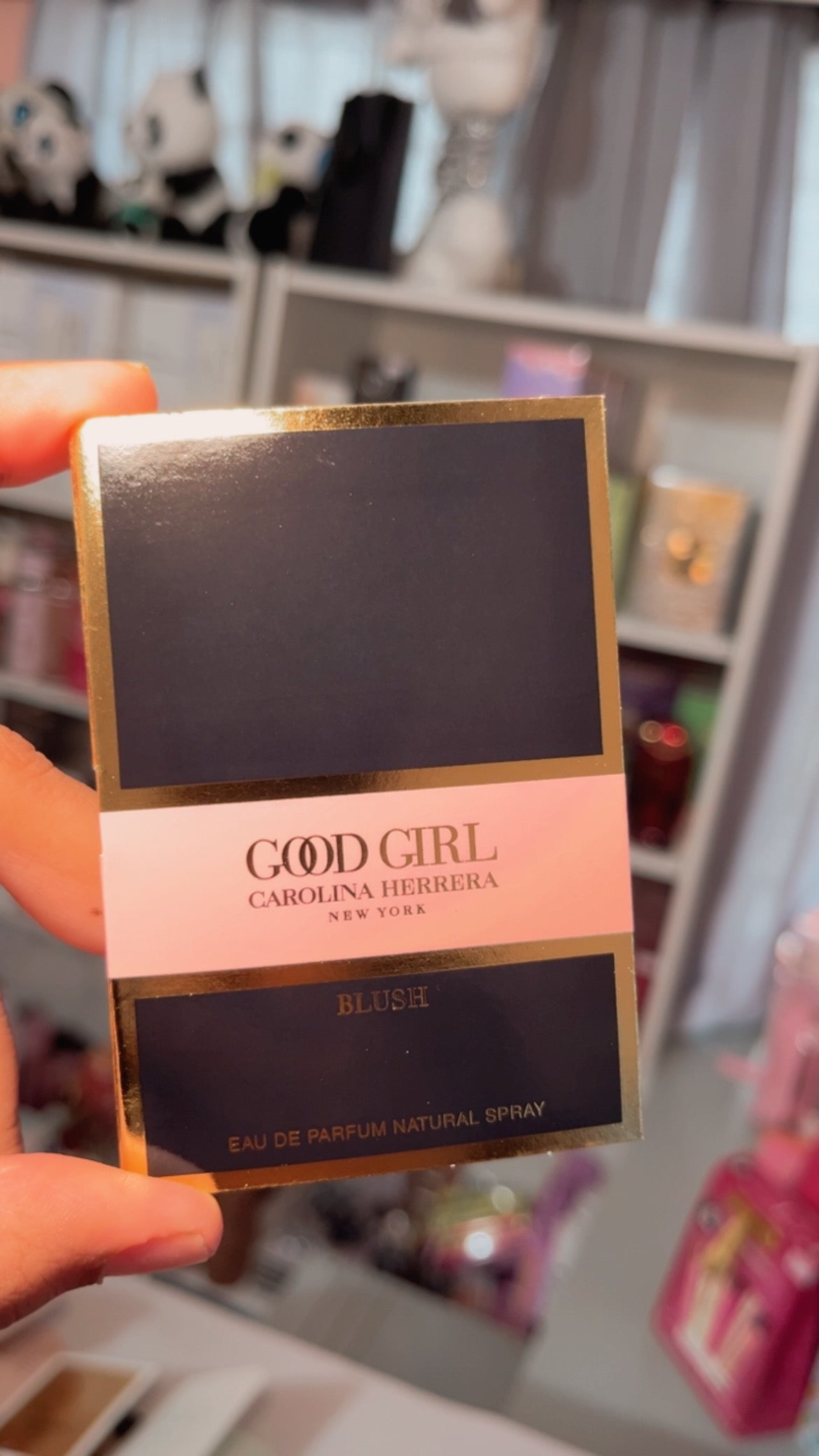 Sample Fragrance: Carolina Herrera Good Girl Blush