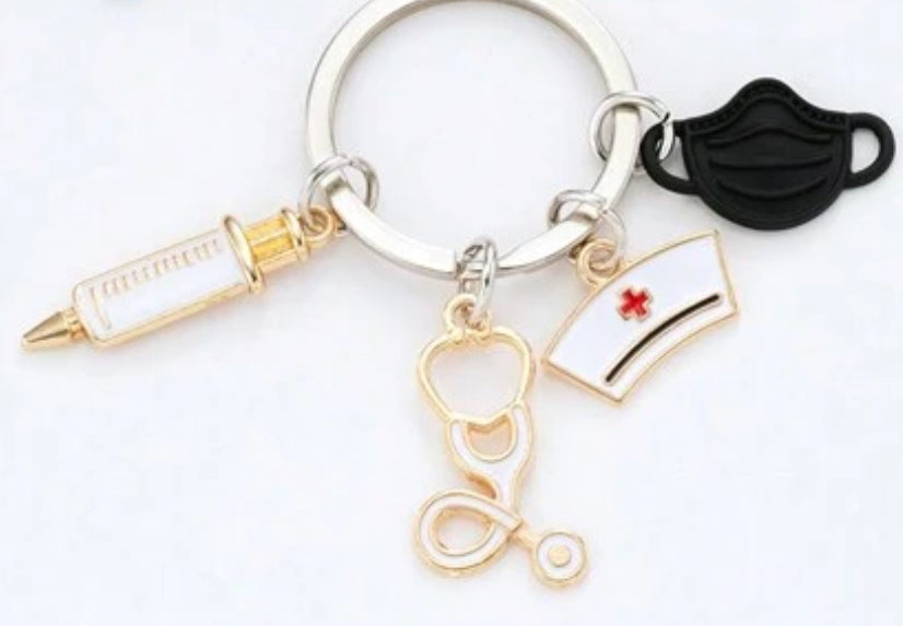 Nursing Supplies: Nurses’ Keychain - Black