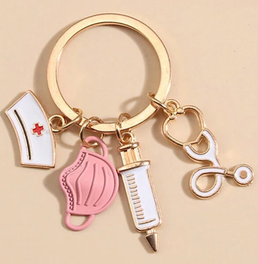 Nursing Supplies: Nurses’ Keychain - Pink