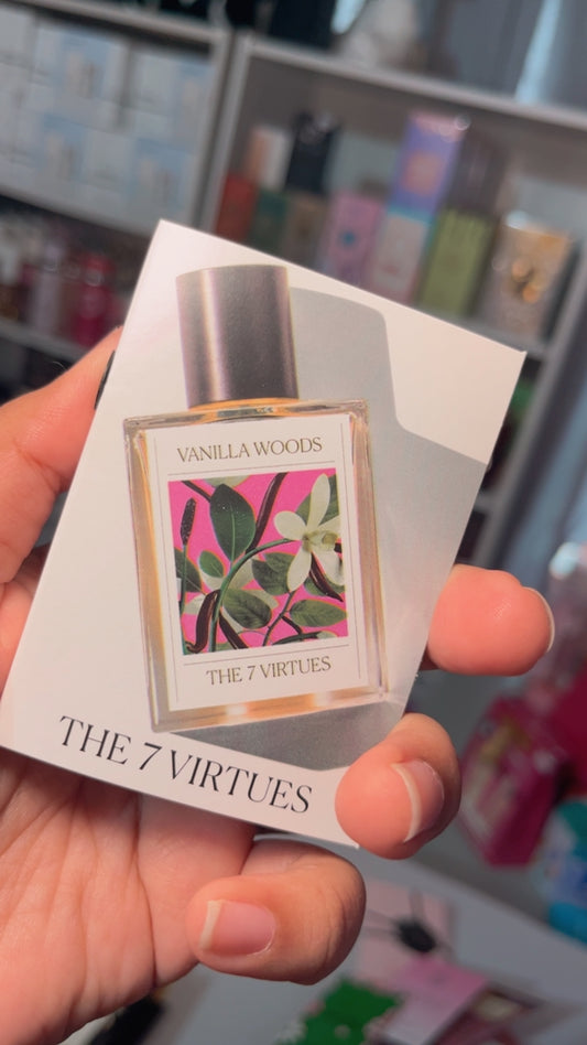 Sample Fragrance: The 7 Virtues Vanilla Woods