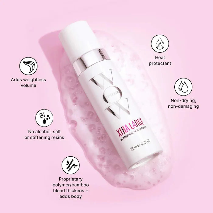 COLOR WOW Next Level Volume Hair Gift Set (Small tear to side of box)