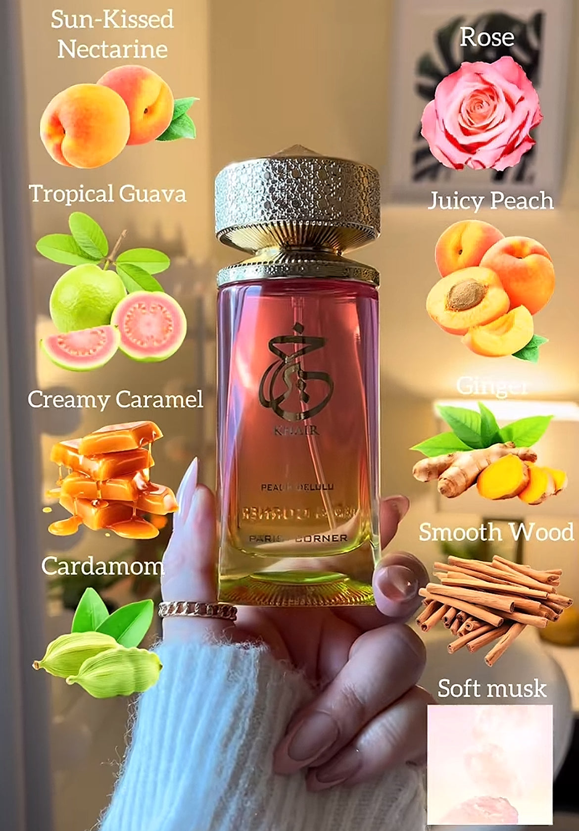 10mL Decant: Paris Corner Khair Peach Delulu