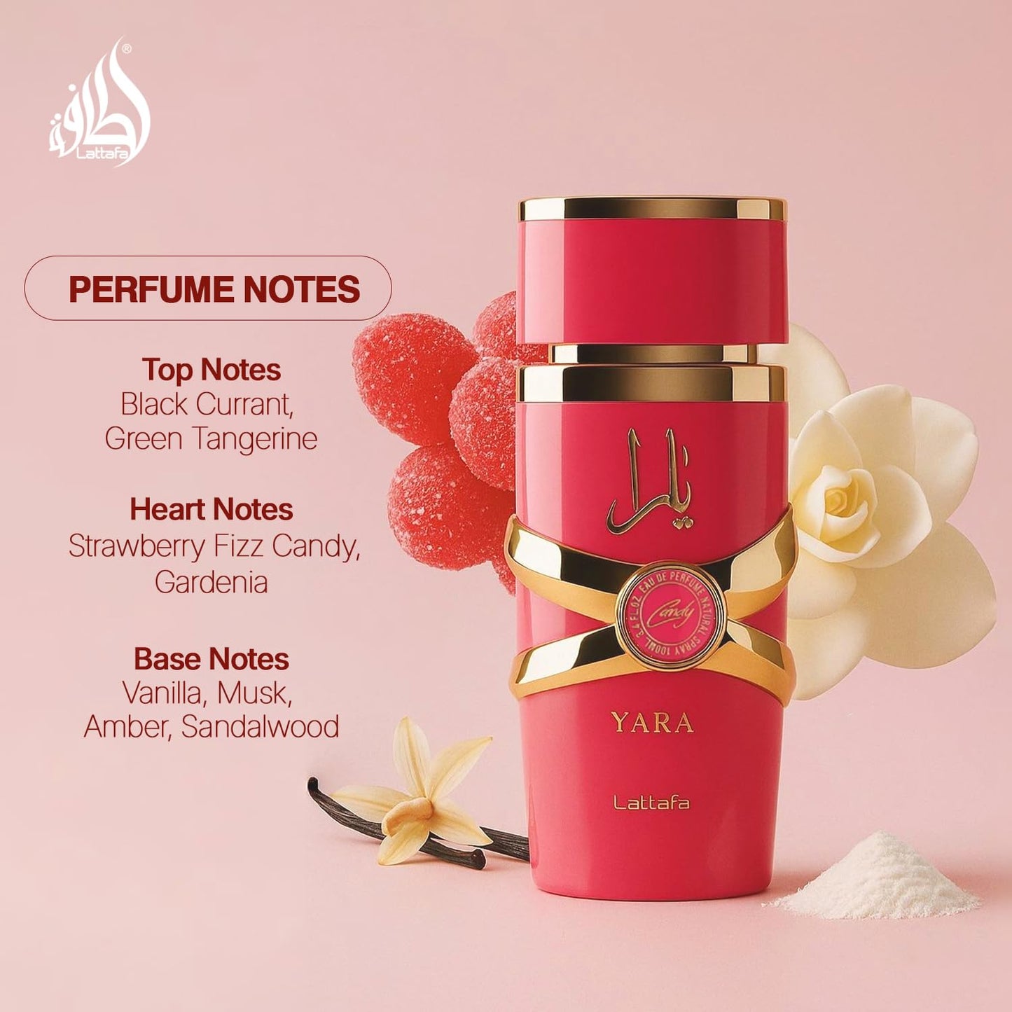 10mL Authentic Decant: Lattafa Yara Candy (3 for $200 or 5 for $300)