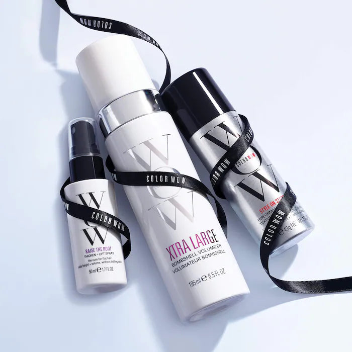 COLOR WOW Next Level Volume Hair Gift Set (Small tear to side of box)