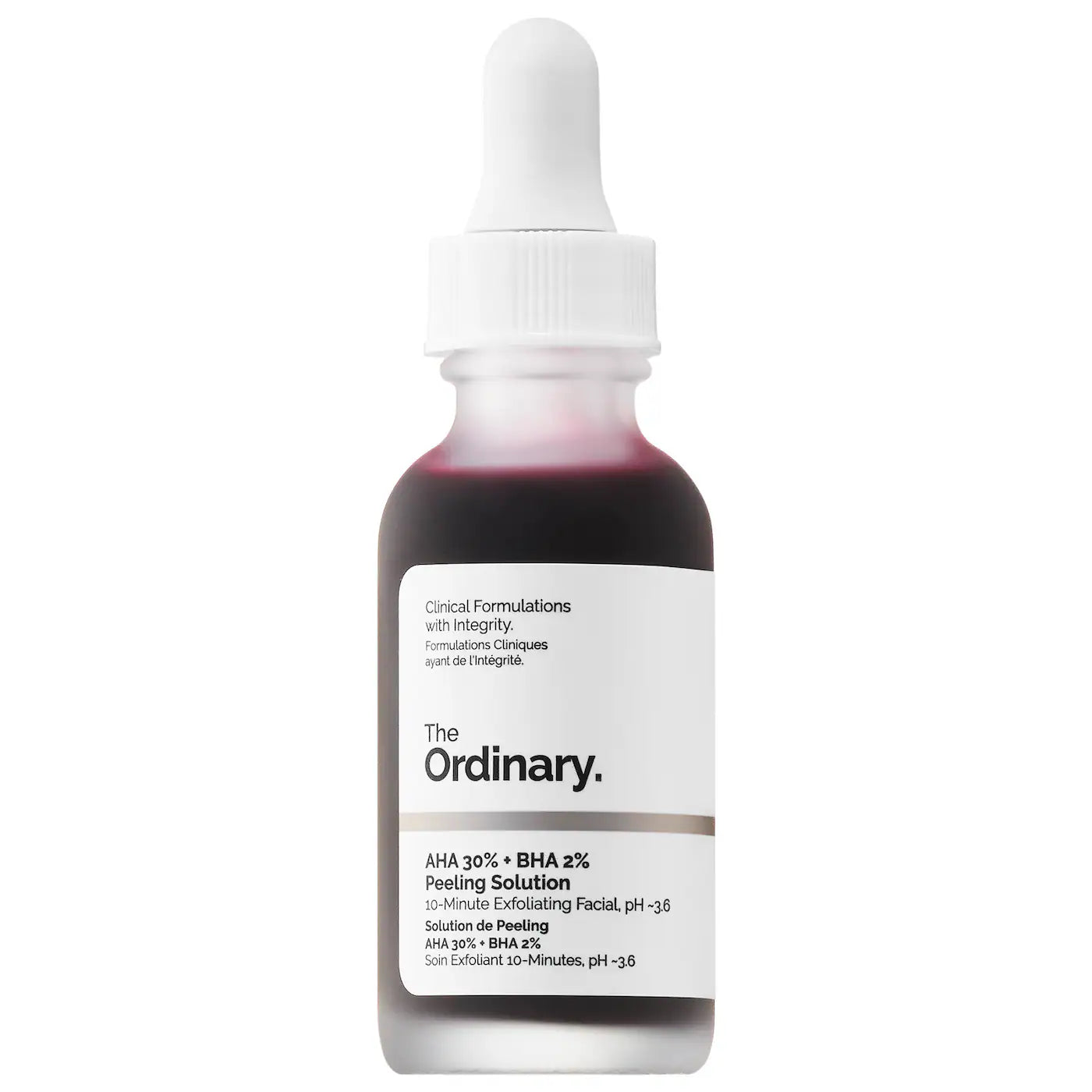 Exfoliation | Texture | Hyperpigmentation: The Ordinary AHA 30% + BHA 2% Exfoliating Peeling Solution 30mL