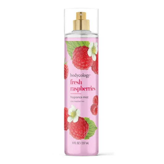 Bodycology Fragrance Body Mist, Fresh Raspberries, 8 fl.oz