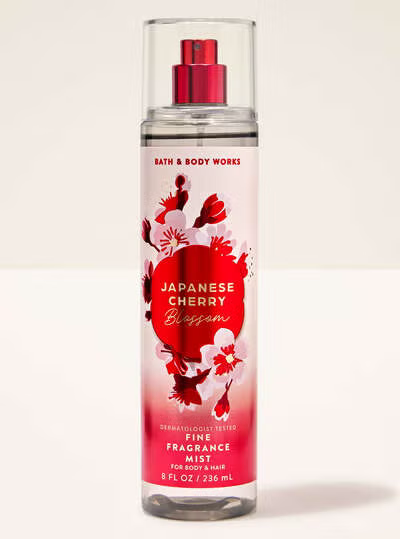 Japanese Cherry Blossom Fine Fragrance Mist