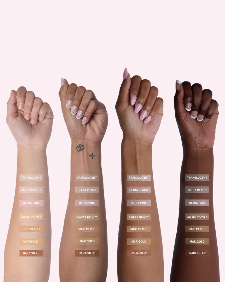 Setting Powder: ONE/SIZE Ultimate Blurring Setting Powder Full-Sized: Ultra Peach