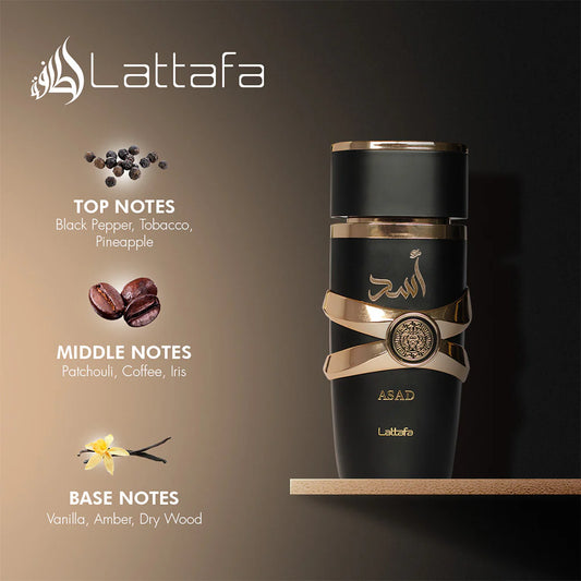 10mL Authentic Decant: Lattafa Asad (3 for $200 or 5 for $300)
