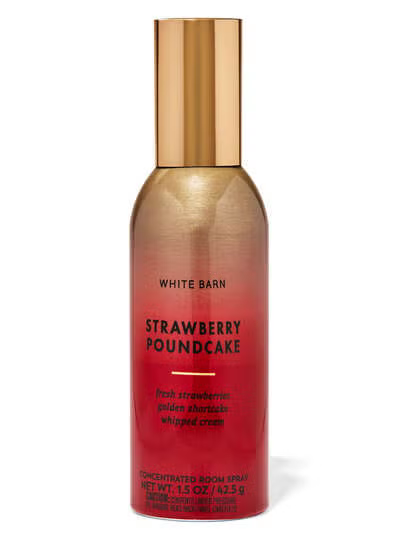 Concentrated Room Spray: Strawberry Pound Cake
