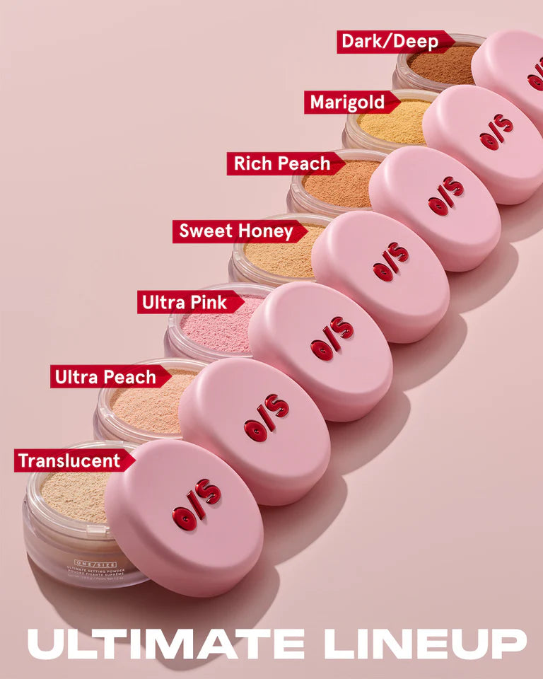 Setting Powder: ONE/SIZE Ultimate Blurring Setting Powder Full-Sized: Ultra Peach