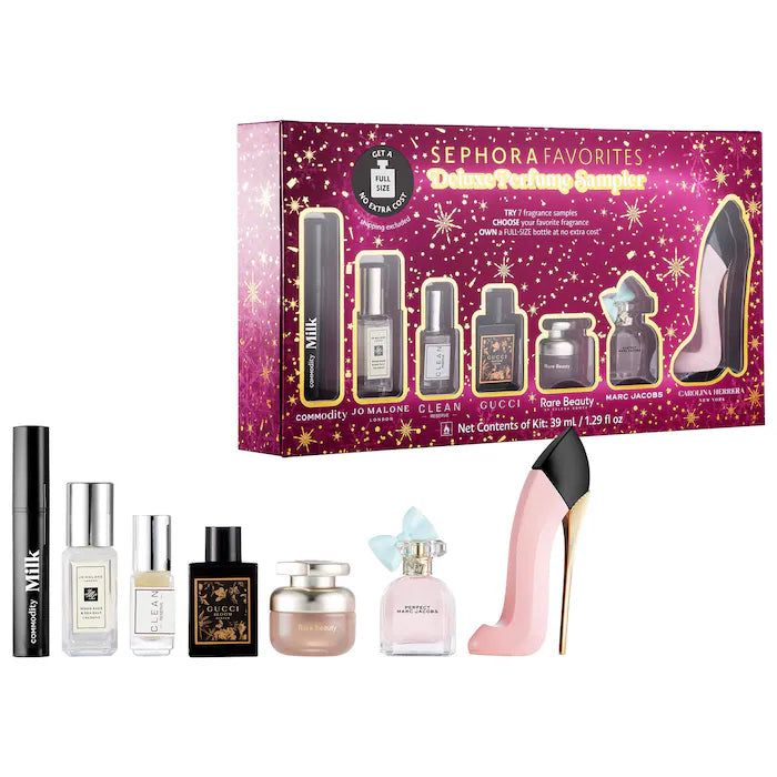 Sephora Favorites 
Holiday Deluxe Perfume Sampler Set w/ Redeemable Voucher (NO RETURN/REFUND)