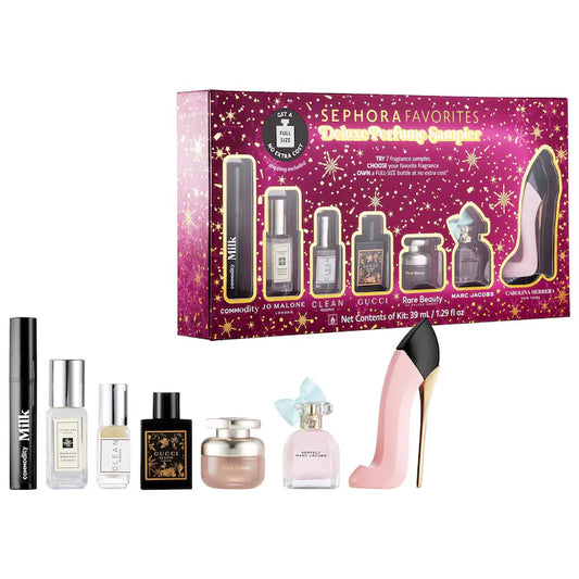 Sephora Favorites 
Holiday Deluxe Perfume Sampler Set w/ Redeemable Voucher (NO RETURN/REFUND)
