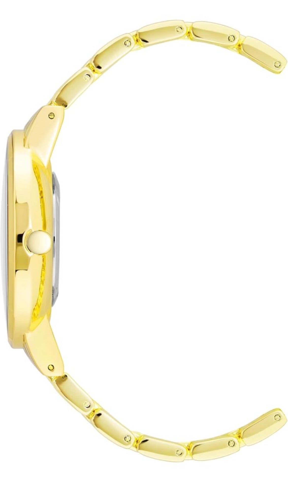 Nine West Round Goldtone Bracelet Watch
