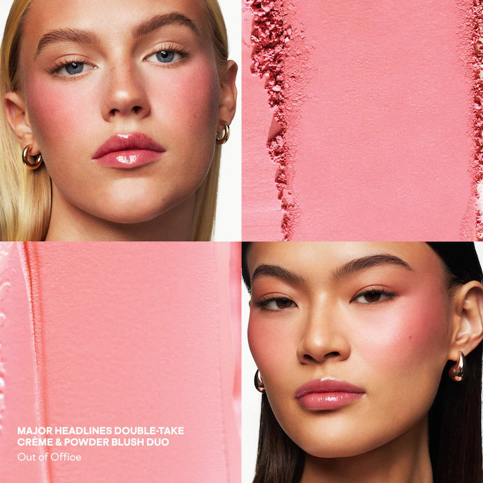 PATRICK TA Patrick's Glow and Gloss Set - Major Headlines Blush Duo and Lip Gloss Makeup Gift Set