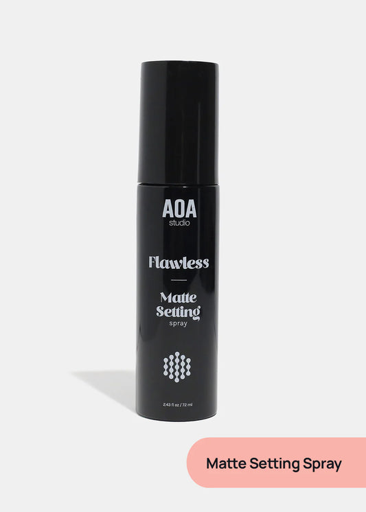 Makeup: AOA Flawless Matte Setting Spray