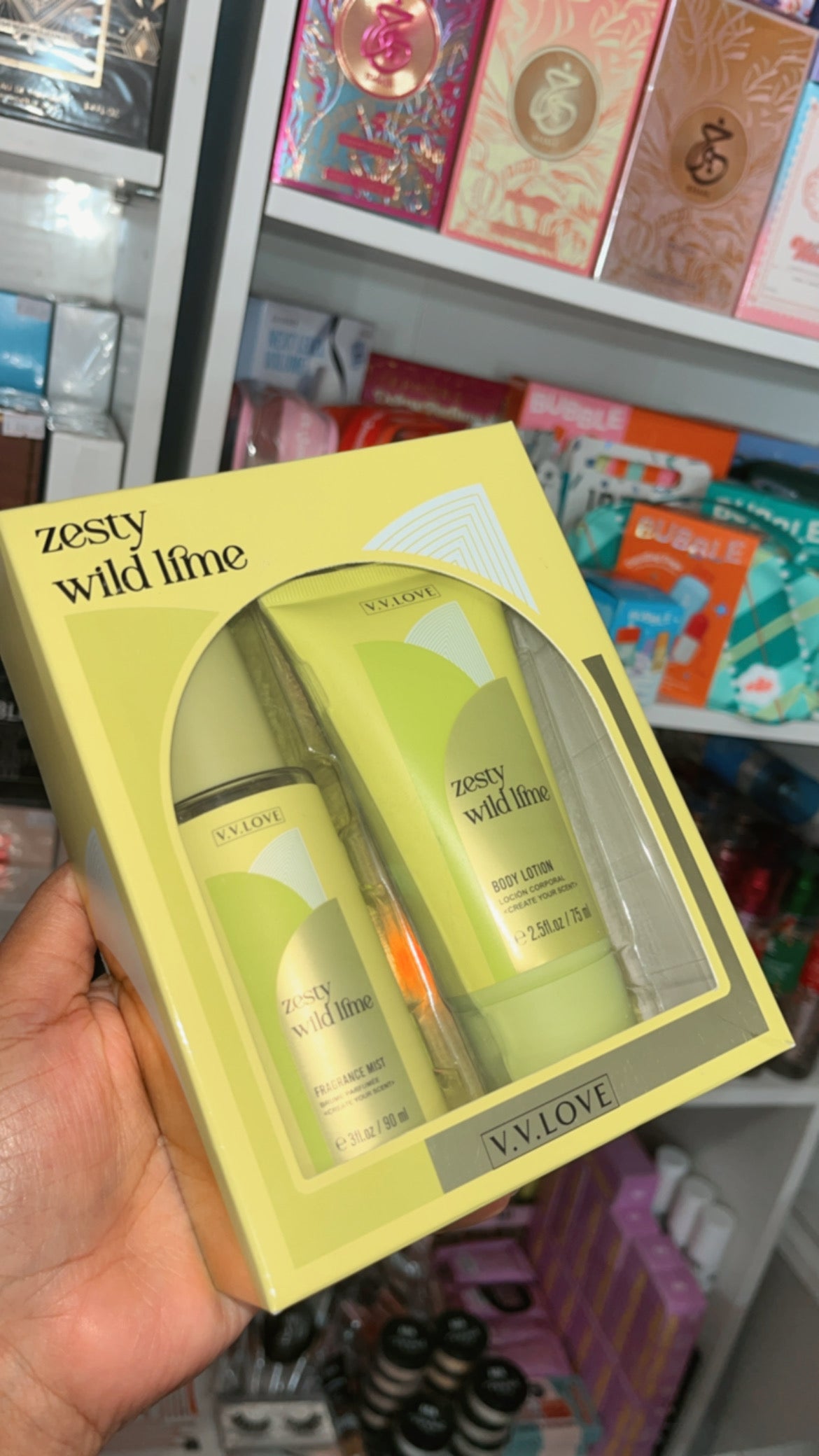 V.V. Love Mist & Lotion Set - Zesty Wild Lime
