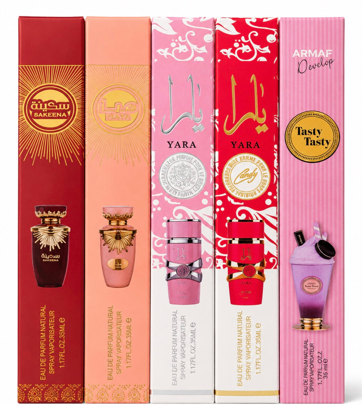 Women’s Arabian Fragrance Set 5 x 35mL