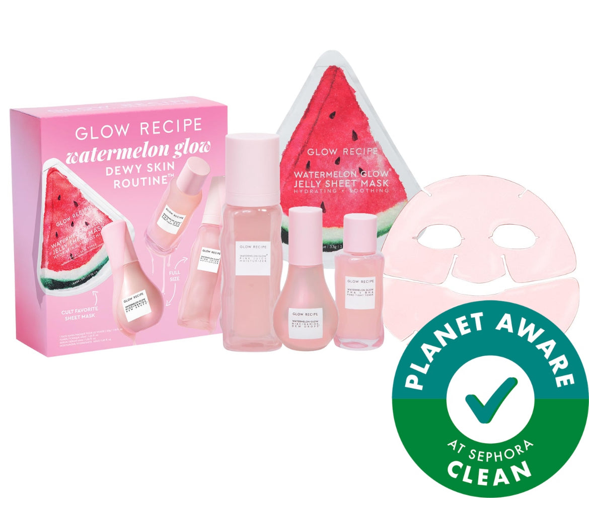 Glow Recipe Watermelon Glow Dewy Skin Routine Gift Set