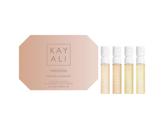 KAYALI Freedom Discovery Layering Sampler Set