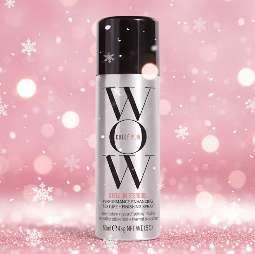 Hair Care: COLOR WOW Mini Style on Steroids Color-Safe Texture Spray 1.5 oz / 50mL