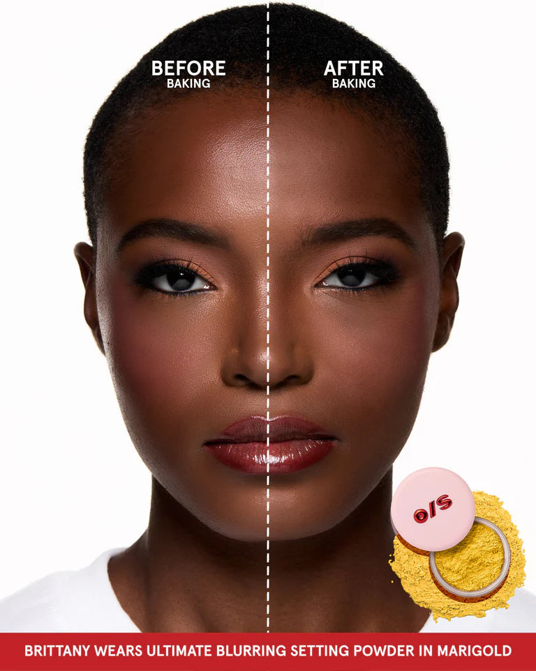 Setting Powder: ONE/SIZE Ultimate Blurring Setting Powder Full-Sized: Marigold