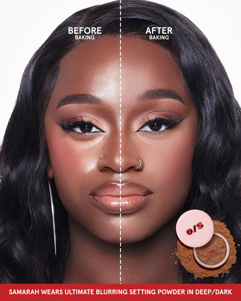 Setting Powder: ONE/SIZE Ultimate Blurring Setting Powder Full-Sized: Deep/Dark