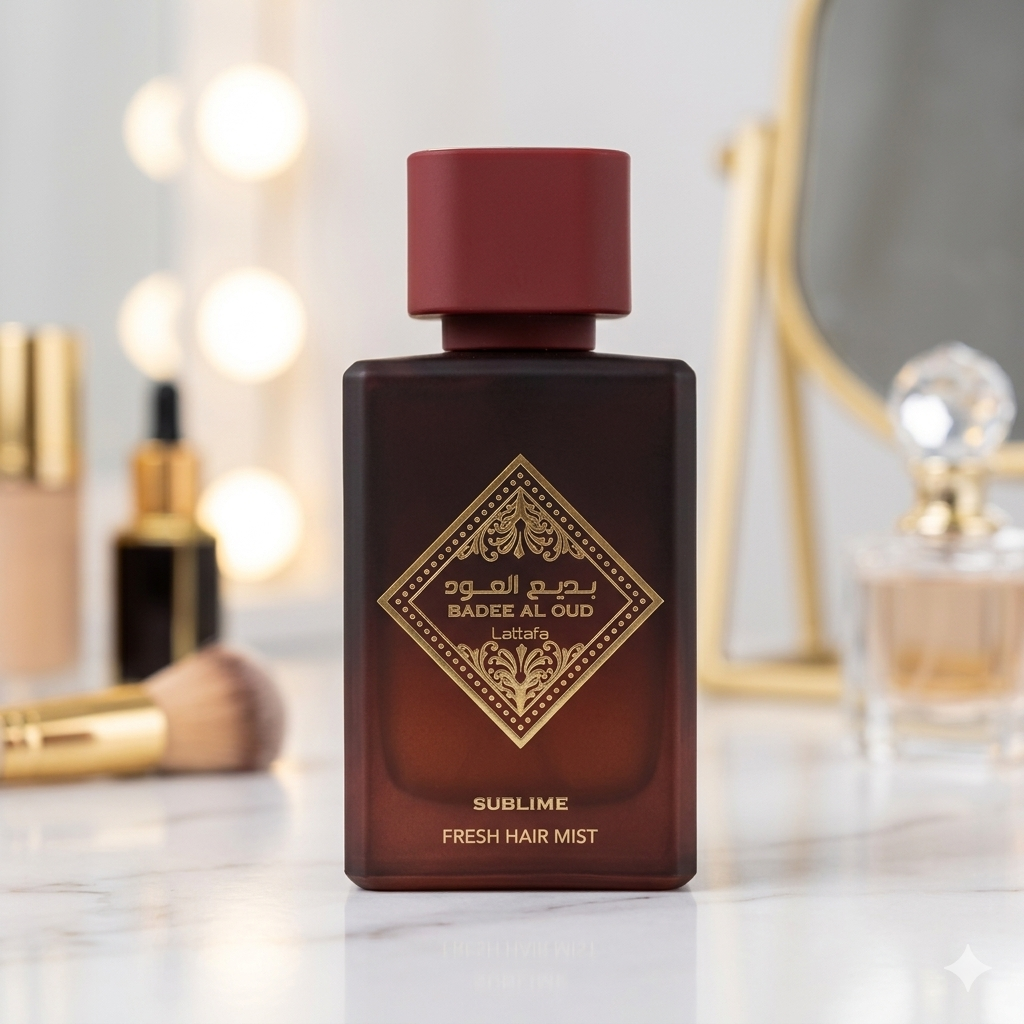 50mL Authentic Hair Mist - Lattafa Badee Al Oud Sublime (No Box)
