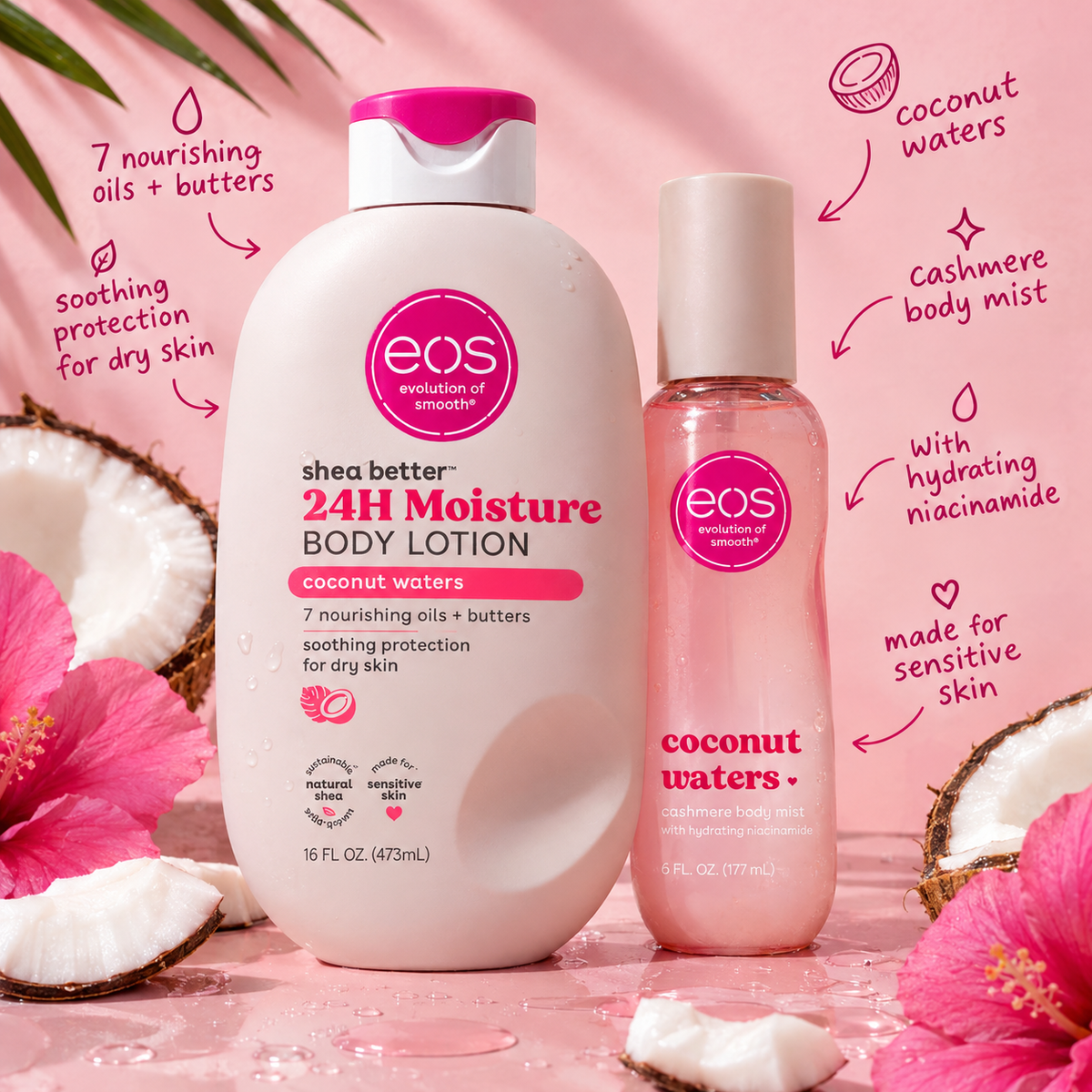 eos Coconut Waters Scent Layering Duo