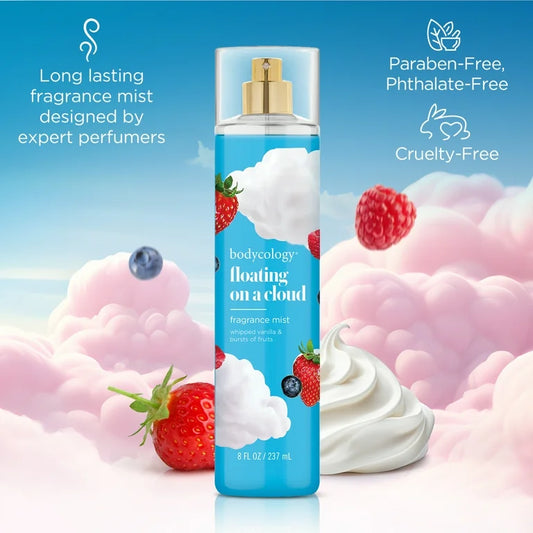 Bodycology Fragrance Body Mist, Floating on a Cloud, 8 fl oz