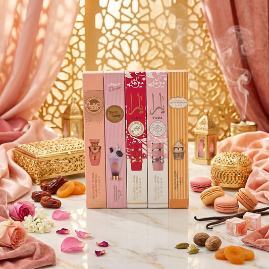 Gourmand Rose & Gold Arabian Nights Collection