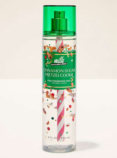 Body Mist: Cinnamon Sugar Pretzel Cookie Fine Fragrance Mist