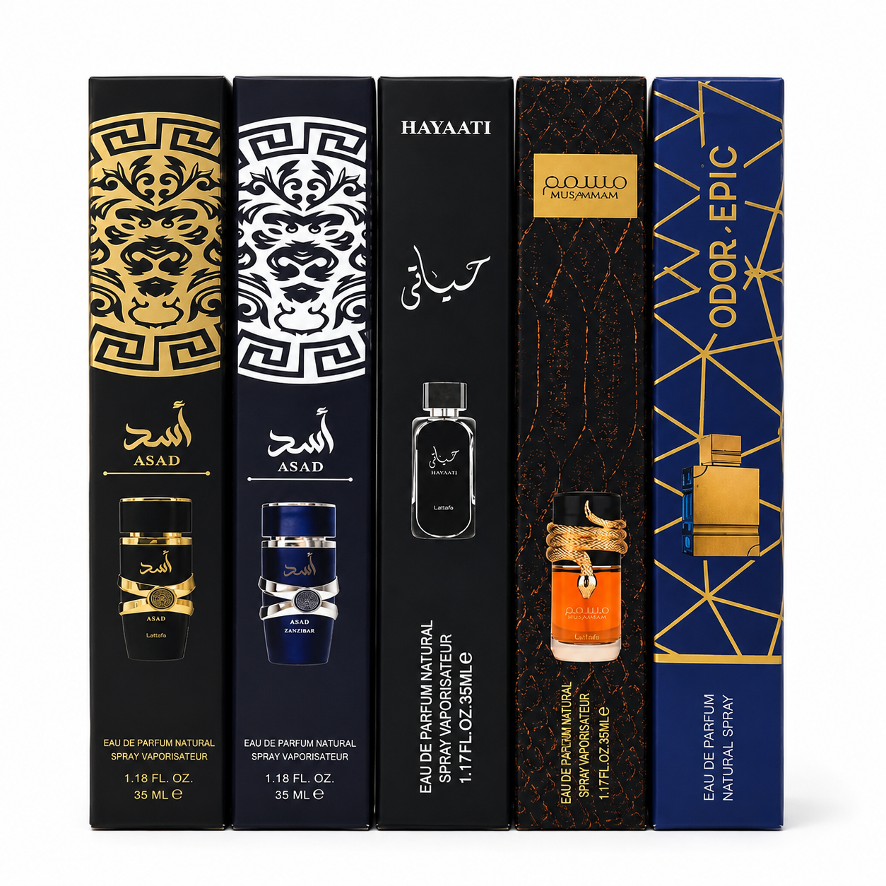 Men’s Arabian Fragrance Set 5 x 35mL