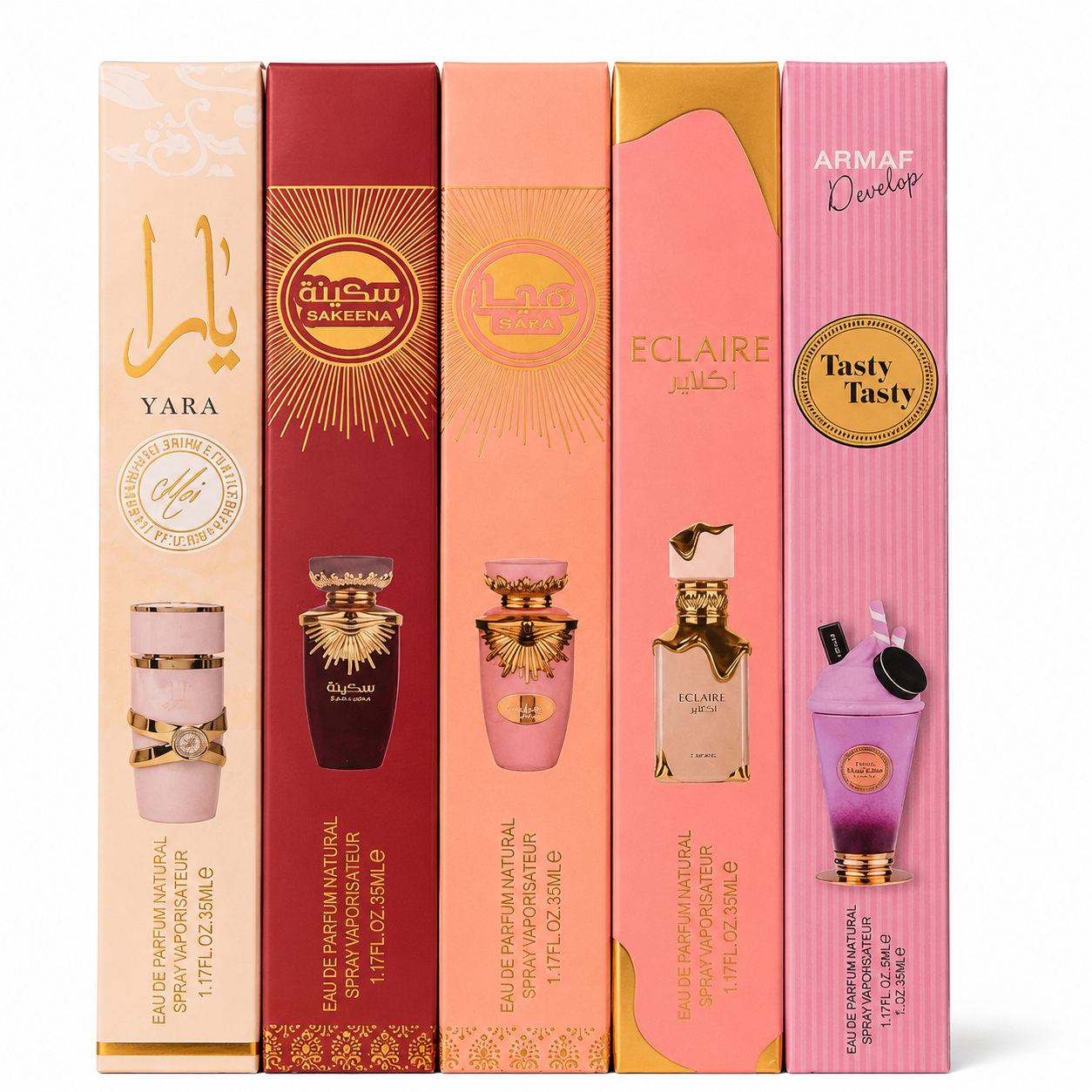 Women’s Arabian Fragrance Set 5 x 35mL