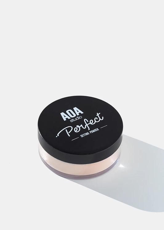 Makeup: AOA Perfect Setting Powder - Soft Light