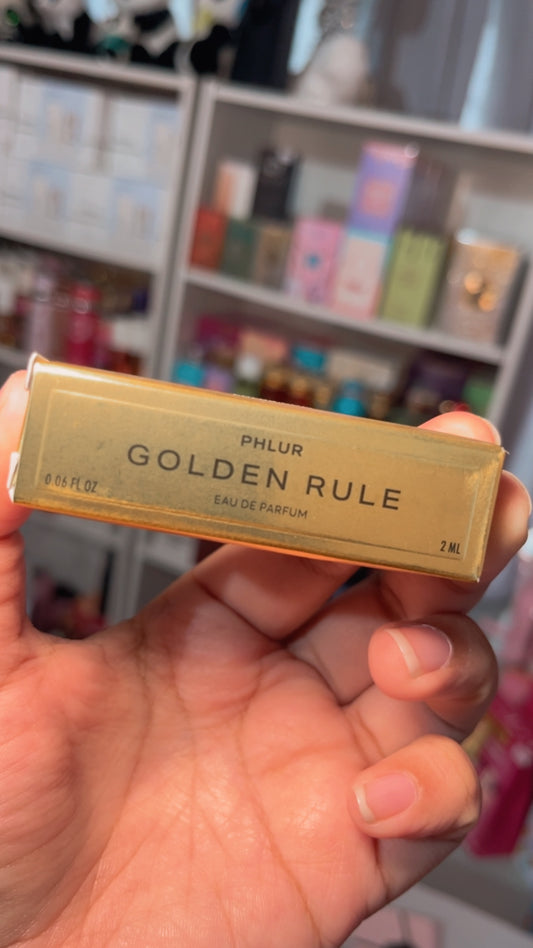 Sample Fragrance: Phlur Golden Rule