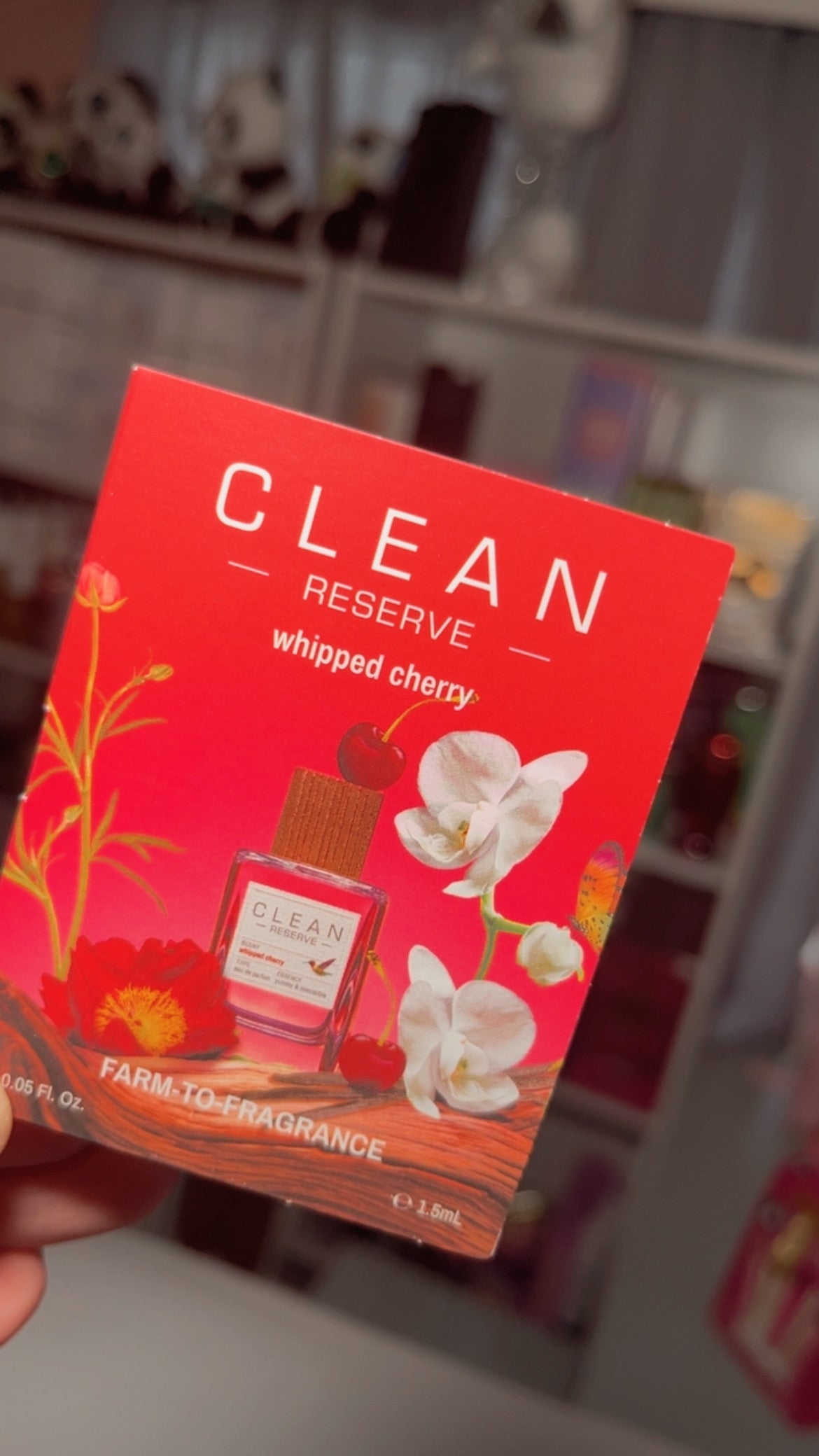 Sample Fragrance: Clean Reserve Whipped Cherry