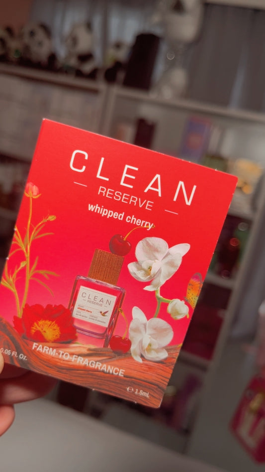 Sample Fragrance: Clean Reserve Whipped Cherry