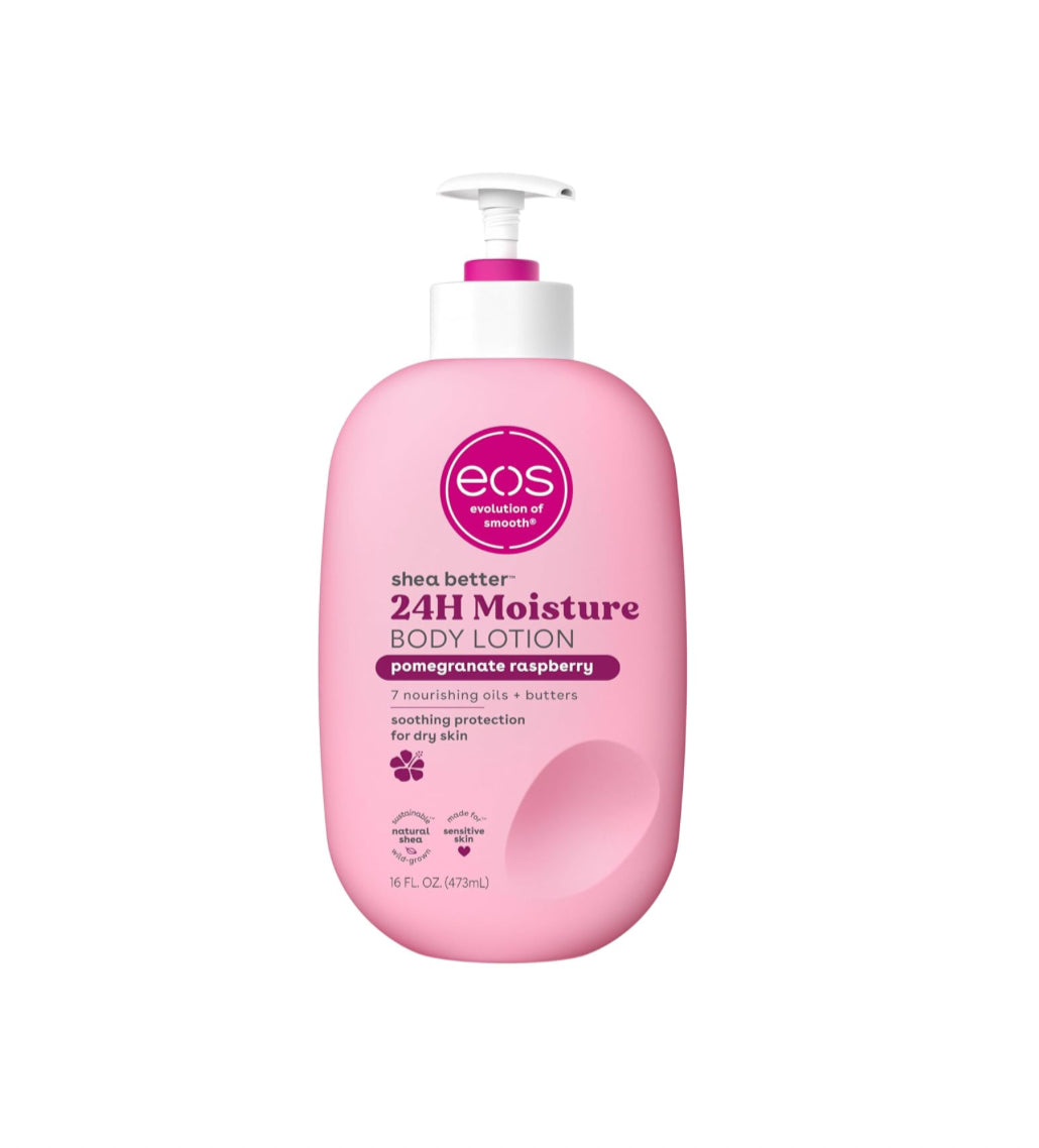 eos Shea Butter Body Lotion- Pomegranate Raspberry (PRE-ORDER)